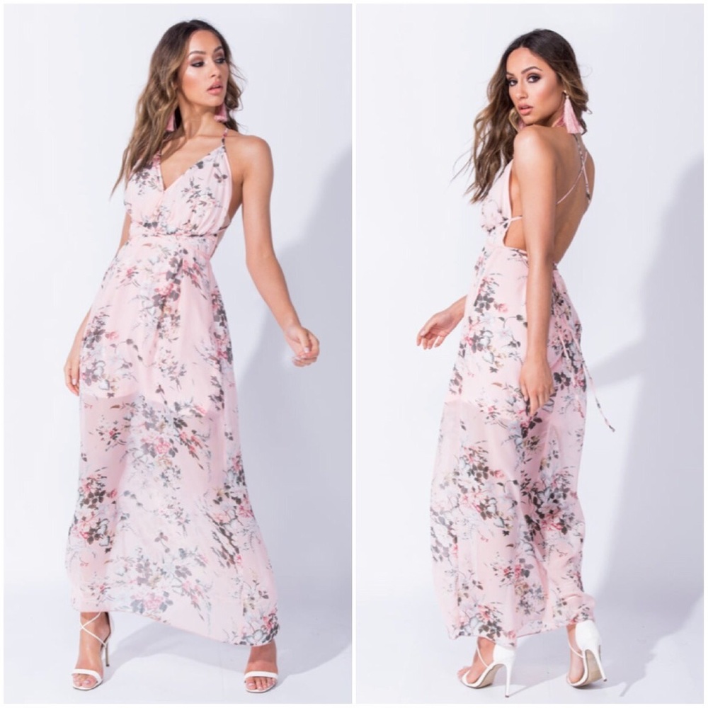 🆕Flora the Goddess Tie Around Dress - Picture 2 of 5